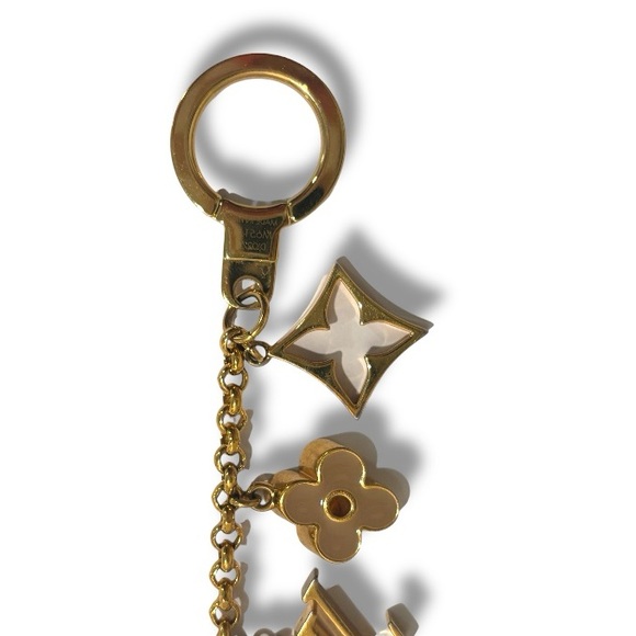 Louis Vuitton Fleur de Monogram Bag Charm - Picture 3 of 3